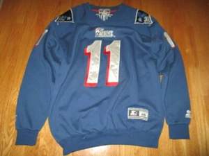 Classic Starter DREW BLEDSOE No 11 NEW ENGLAND PATRIOTS (LG) Sweatshirt Trikot - Bild 1 von 8