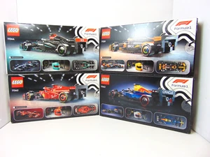 Set 4 Lego Speed Champions Formula 1 McLaren, Ferrari, Mercedes e Red Bull - Foto 1 di 6