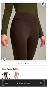 Flare Yoga Dress Pants High Waisted Stretchy Work Office Pants w/ Zipper Pockets - Picture 1 of 8