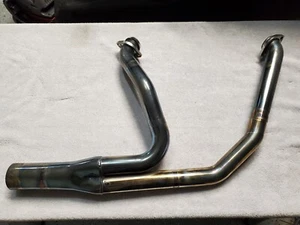 Gilroy Indian Chief OEM Exhaust 2-into-1 Header Pipe, 2002-2003 PP100, PN 37-016 - Picture 1 of 18