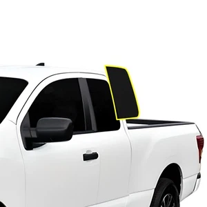Precut Rear Windows Nano Ceramic Window Tint Film Fits Titan Extended Cab - Picture 1 of 6