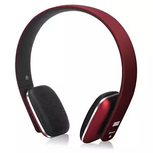 Wiederaufladbare drahtlose Bluetooth Stereo Kopfhörer - August EP636 Rot - Bild 1 von 7