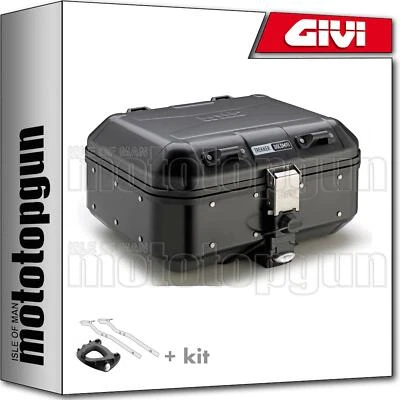 GIVI CASE TREKKER DOLOMITI DLM30B + HOLDER HONDA CBF 600 S 2010 10 2011 11 - Image 1 of 4