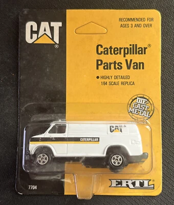 Furgoneta Caterpillar Parts 1989 de Ertl escala 1/64 #7704 Foto 1 de 4