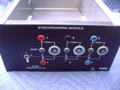 Módulo de sincronización eléctrico/electrónico/educativo LabVolt EMS 8621 Foto 1 de 4