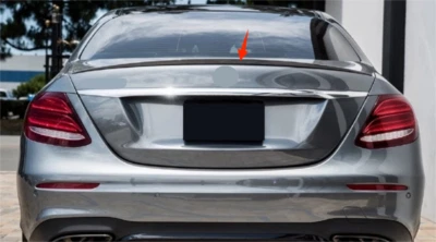 ABS Unpainted Rear Spoiler Wing Lip For 2016-2022 Mercedes Benz E-Class W213 - Image 1 of 4