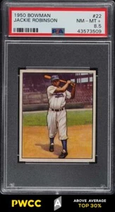 1950 Bowman Jackie Robinson #22 PSA 8.5 NM-MT+ (PWCC-A)
