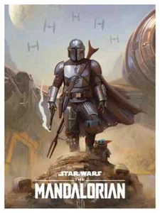 Pablo Olivera Star Wars Das Mandalorianische ""Neues Kapitel"" AP Druck Poster 18 x 24 - Bild 1 von 2