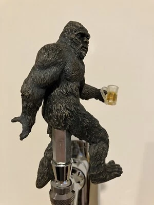 Bigfoot/Sasquatch Beer Tap Handle, Tap Handle Display, Coasters, Yeti, Kegerator - Image 1 of 4