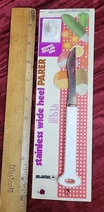 NEW SEALED NIP Vintage Imperial Stainless PLASTIC HANDLE WIDE HEEL PARER - Picture 1 of 7