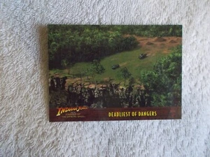 Indiana Jones & Kingdom of the Crystal Skull "DEADLIEST DANGERS" #81 Trade Card - Picture 1 of 2