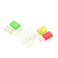 2x5x7mm Rectangle LED Light Diode White Emitting Red Blue Green White Yellow