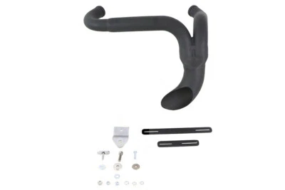 Sportster Flame Thrower Header Set Black fits Harley Davidson - Image 1 of 4