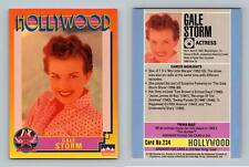 Gale Storm #234 Hollywood Walk Of Fame 1991 Starline Trading Card