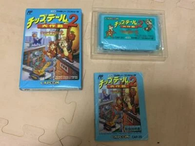 Capcom 1993 Chip And Dale No Daisakusen 2 Nintendo Famicom NES Japanese Retro  - Image 1 of 4