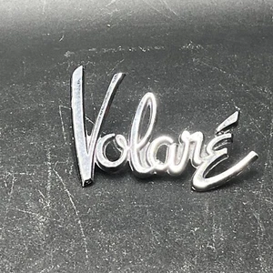 Vintage Plymouth Volare name plate emblem - Original part - good condition  - Picture 1 of 1