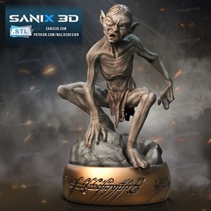 FIGURINE DE gollum 20 cm de haut - Imagen 1 de 1