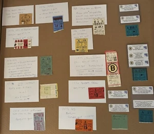 1966-1978 Bobby Orr Ticket Goal Lot 15 verschiedene Boston Bruins Vg-MT /Cup 🥏 - Bild 1 von 22