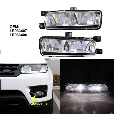 For Land Rover Range Rover Sport 2013-2017 Pair Front Fog Lamp LH RH Fog Light - Image 1 of 4