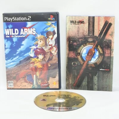 WILD ARMS the 4th Detonator PS2 Playstation 2 For JP System p2 - Image 1 of 3