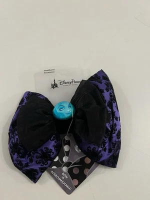 Orejas de arco intercambiables púrpura Madame Leota Haunted Mansion de los parques de Disney RARAS Foto 1 de 2
