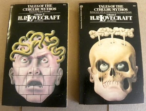 Ballantine 1973 H.P. Lovecraft Both TALES OF THE CTHULHU MYTHOS Vol 1 & 2 VF qq - Bild 1 von 11