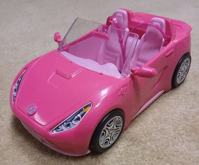Mattel Barbie Rosa Negro Glam Convertible Coche 2016 Juguete Muñeca Vehículo, ¡Excelente! Foto 1 de 4