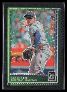 2025 Donruss Optic Black Circles #73 Brooks Lee Minnesota Twins - Foto 1 di 2