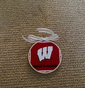 University of Wisconsin Badgers Christmas Tree Ornament, New - Picture 1 of 1
