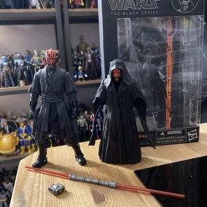 Star Wars The Black Series #02 Darth Maul - Orange Line - USED - Picture 1 of 7