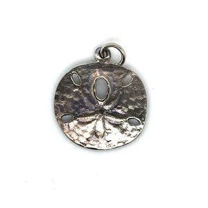 Vintage James Avery Sterlingsilber Sand Dollar Anhänger im Ruhestand - Charm - Bild 1 von 3