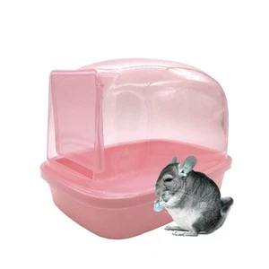 Dwarf Hamster Dry Bathroom, Chinchilla Sauna Toilet Plastic Sand Bath House I... - Picture 1 of 6