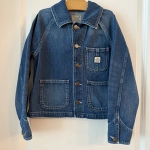 Polo Ralph Lauren Girls Denim Chore Jacket Size 10 - Picture 1 of 6