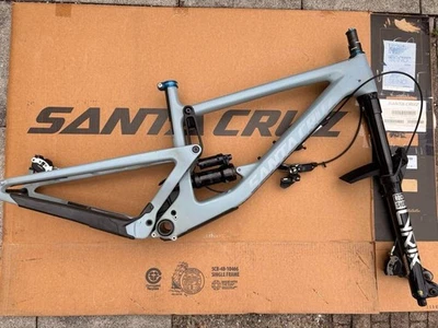 Santa Cruz Bronson Mountain Bike Frame with Front Suspension Fork F/S From JP - Image 1 of 4
