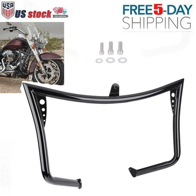 Barra de choque protectora de motor para Harley Touring Street Road Glide Road King FL 97-08 Foto 1 de 4