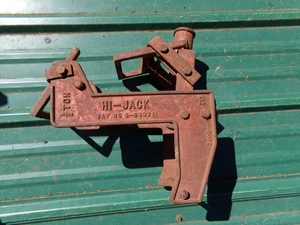 Conector de pared portátil Hi-Jack único de 1/2 tonelada, Olympic Foundry Co., Seattle EE. UU. - Imagen 1 de 2