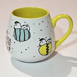 Peanuts Snoopy Frühling Ostereier 18 Unzen Keramik Kaffee Tee Becher - Bild 1 von 7