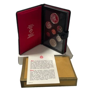 1975 Canada Proof-like Set 7 Beautiful GEM Coins In Presentation Case W/COA - Picture 1 of 7