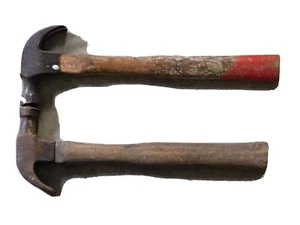 Antige Vintage Klauenhämmer alte Dekohämmer - Bild 1 von 4
