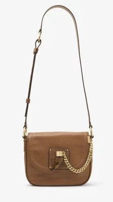 ¡NUEVO! Alforja mediana de cuero caramelo MICHAEL KORS James* Foto 1 de 4