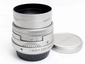 PENTAX smc PENTAX-FA 77mm F1.8 Limited AF Telephoto Prime Lens Silver from Japan - Picture 1 of 4