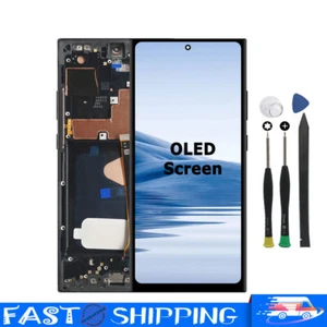 For Samsung Note 20 Ultra 5G N986 4G N985 OLED LCD Digitizer Touch Screen Frame - Picture 1 of 11