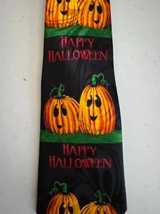 Tie Necktie Happy Halloween 56.5" Poly - Picture 1 of 2