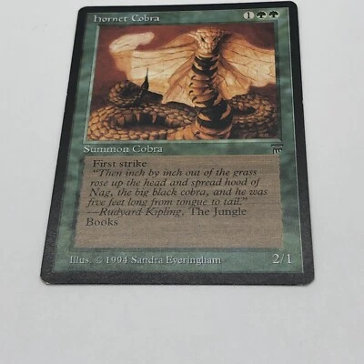 Magic The Gathering Hornet Cobra Legends Common Creature - Image 1 of 4