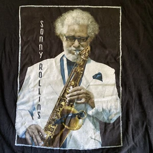 Sonny Rollins T-Shirt - XL - Jazz - Saxophone - Picture 1 of 2