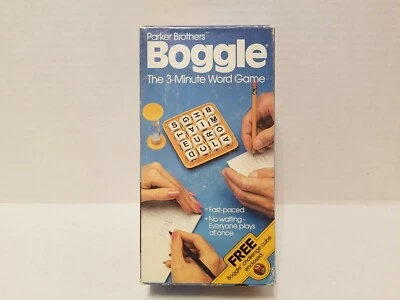Parker Brothers Boggle Game with Challenge Cube 1976 1980 1983 Complete - Image 1 of 4