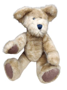 BOYDS BEAR BROWN POSABLE TEDDY BEAR 16" STUFFED PLUSH DOLL TOY. - Picture 1 of 6