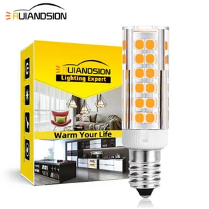 E12 LED Corn Bulb Warm White Daylight Ceiling Fan Lamp Landscape Lights 110-130V - Picture 1 of 8