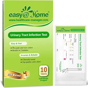 Easy@Home 10 einzelne Beutel Harnwegsinfektion FSA geeignete Teststreifen, - Bild 1 von 12