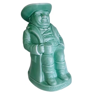 Sam Weller Green Toby Jug Pitcher Mug 813 Made in England 9.5 inches Rare - Picture 1 of 9